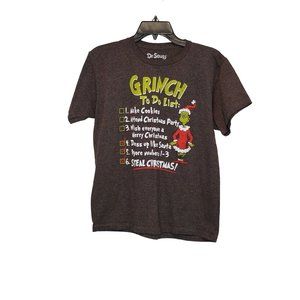 Dr. Seuss Grinch  - Youth Large T-Shirt - Holiday
